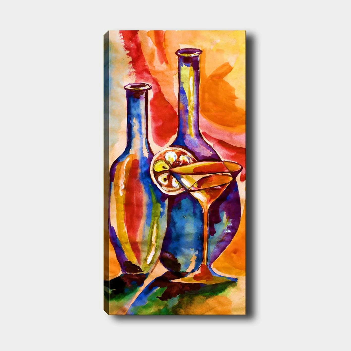 Pikturë dekorative në kanavacë, shumëngjyrëshe, Wallity, DKY267633024_50120, 50x120cm