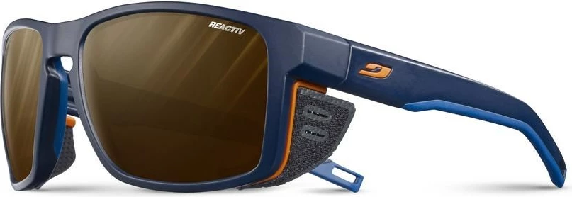 Syze dielli Julbo SHIELD, plastike, të zeza/blu, L