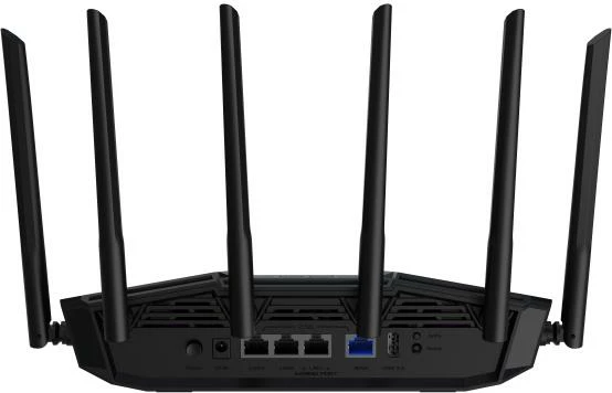 Router Wi‑Fi ASUS TUF BE6500 (90IG0920-MO9C00) WiFi 7 AiMesh 5Gbps