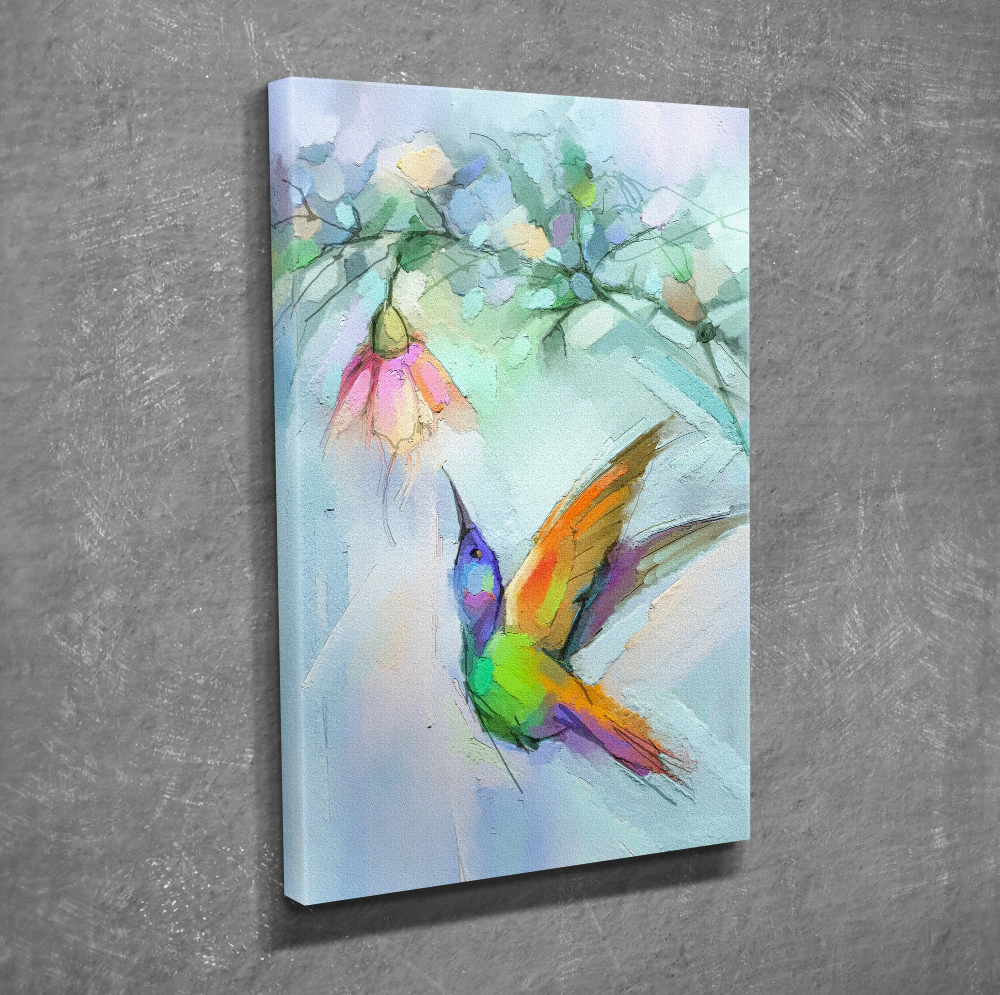 Pikturë dekorative në kanavacë, Wallity DC373, shumëngjyrëshe, 30x40cm