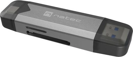 Lexues kartelash Natec Scarab 3, USB 3.1 Gen 1, USB A/C, i zi