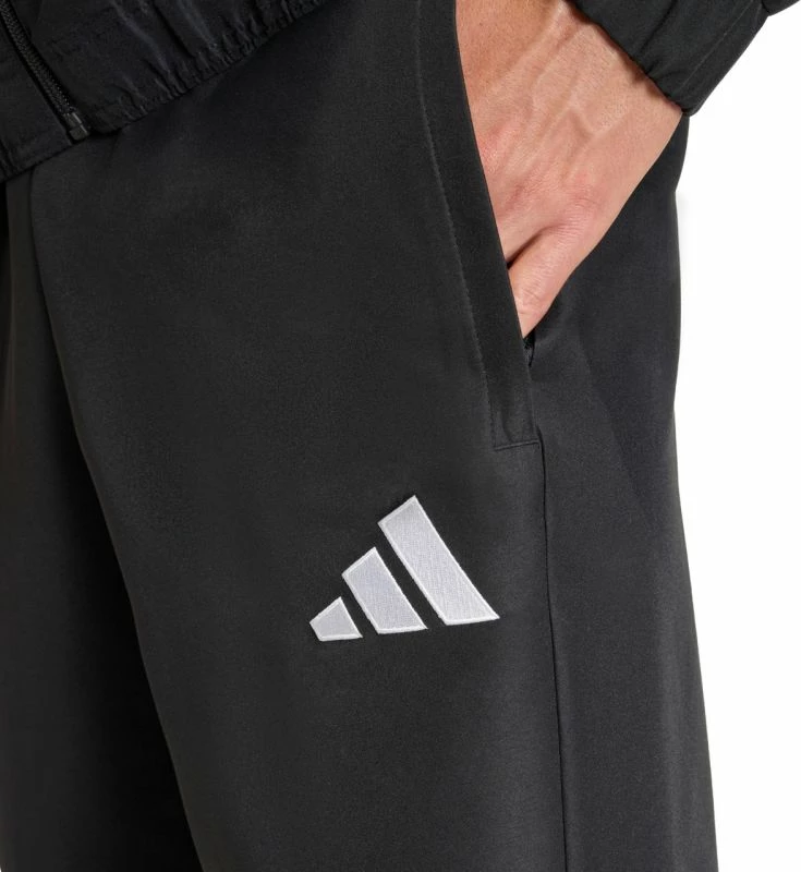 Pantallona sportive për meshkuj adidas, të zeza [Madhësia: M]