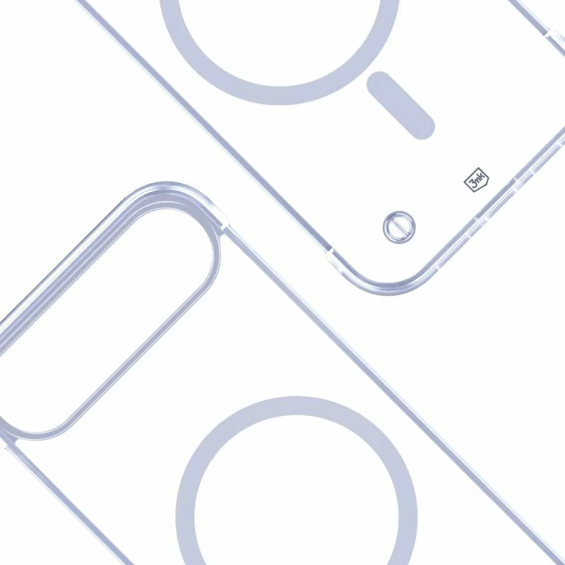 Mbrojtëse telefoni 3mk Just20g MagCase për iPhone 17 Air, transparente