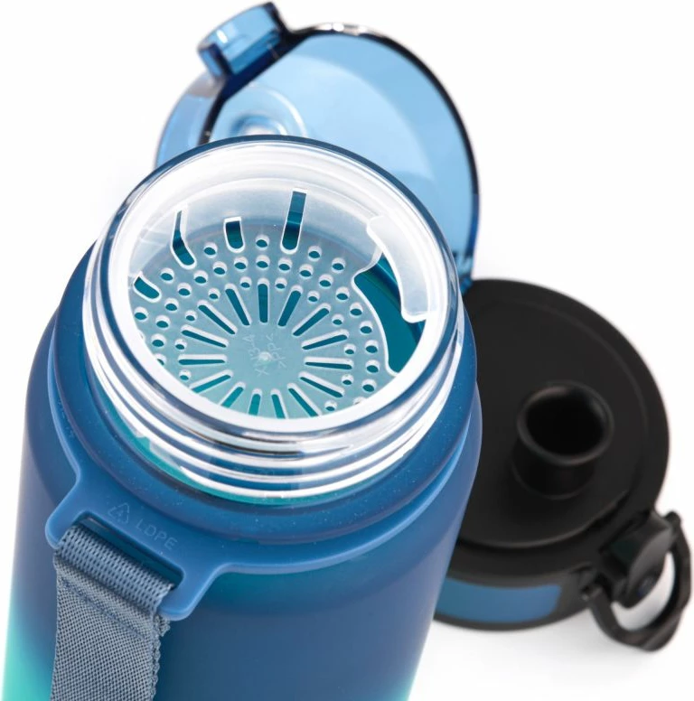 Shishe sportive Meteor, unisex, blu/turkuaz [Madhësia: Standarde]