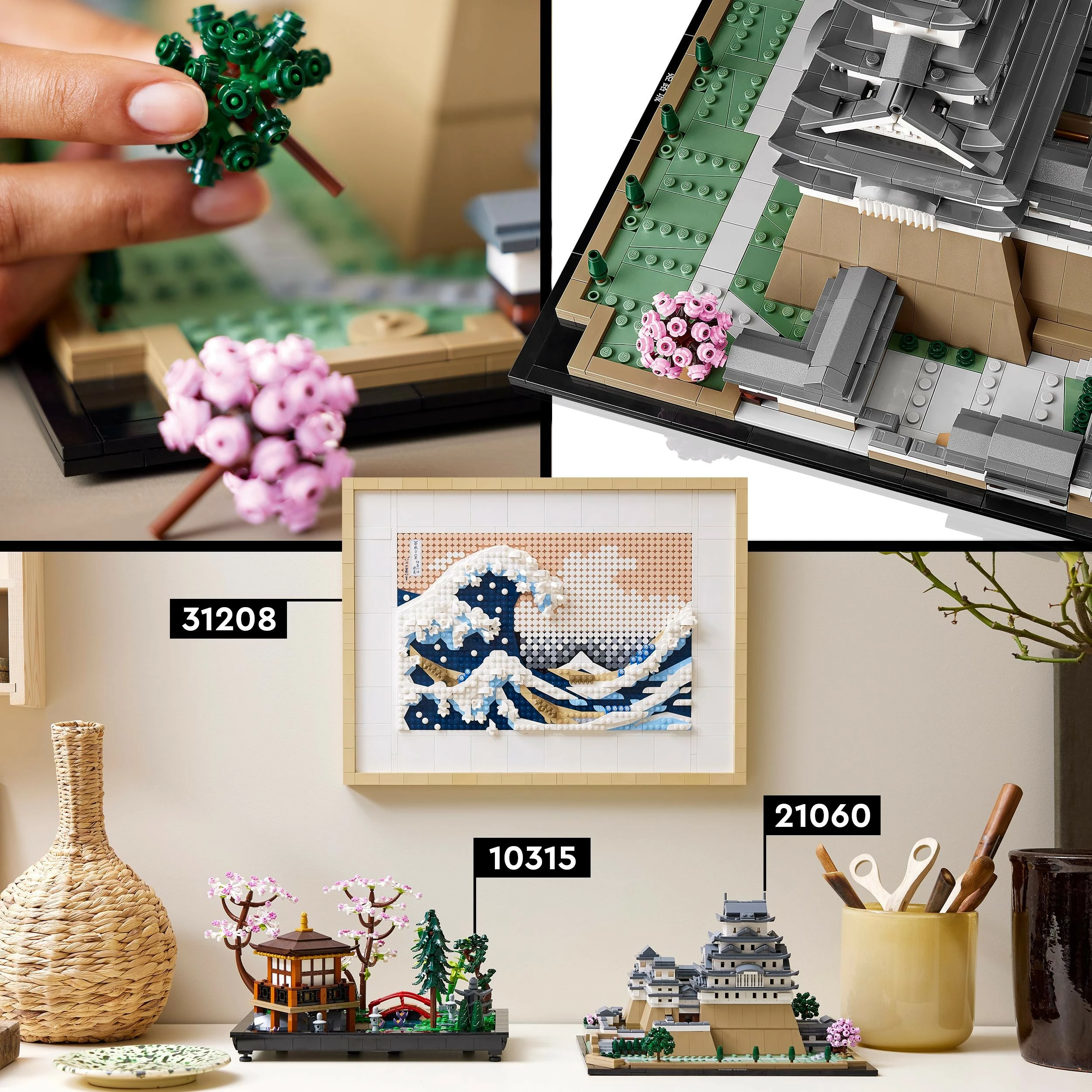 Set ndërtimi LEGO Himeji Castle, 21060, 2125 pjesë, shumëngjyrësh