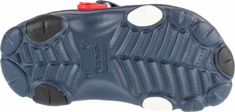 Flip-flops për fëmijë Crocs, të kuqe dhe blu [Madhësia: W33 L34]