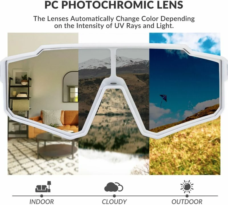 Syze sportive Rockbros unisex, fotochromike