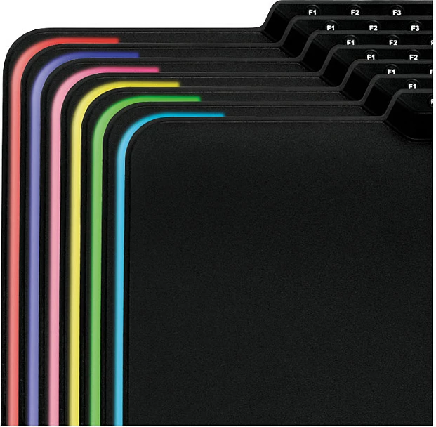 Mauspad Gaming LogiLink RGB, 36x26cm, USB-A, i zi
