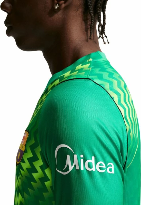 Fanellë portieri për meshkuj Nike FC Barcelona Stadium Goalkeeper 2026/27 II1997 324, e gjelbër [Madhësia: M]