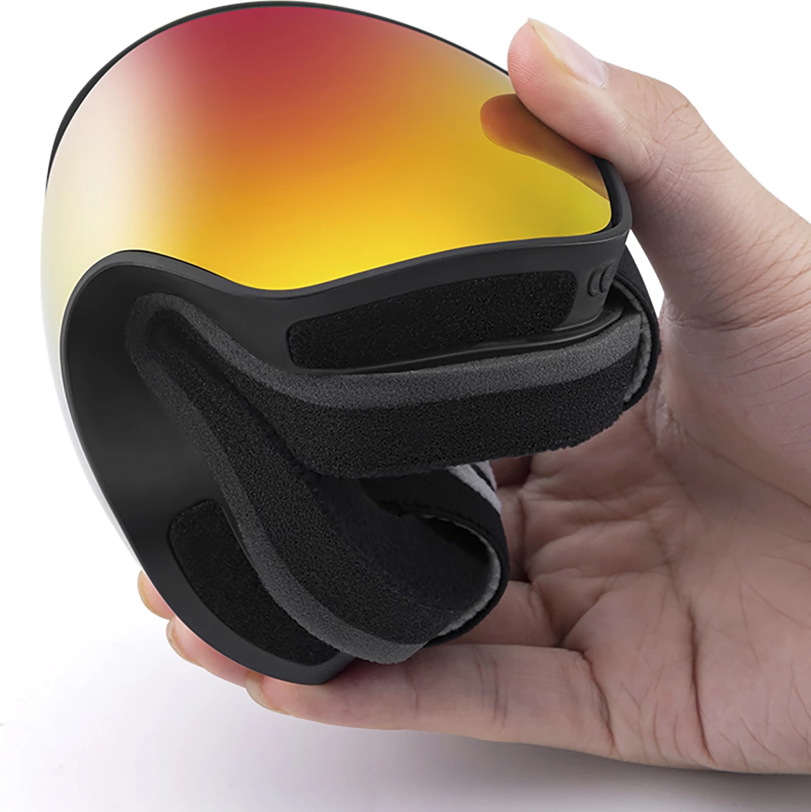 Syze skijimi Qunature për fëmijë, M/L, të zeza