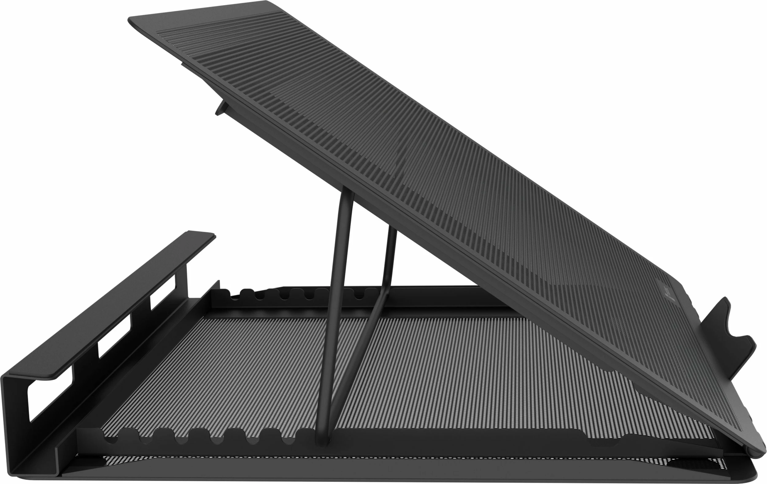 Mbajtëse laptopi Natec Tern 2 NPL-2271 për 12.1\"-17.3\", metal, 8 nivele këndi, e zezë