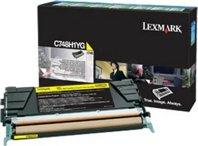 Toner Lexmark C748H3YG, 10.000 faqe, i verdhë