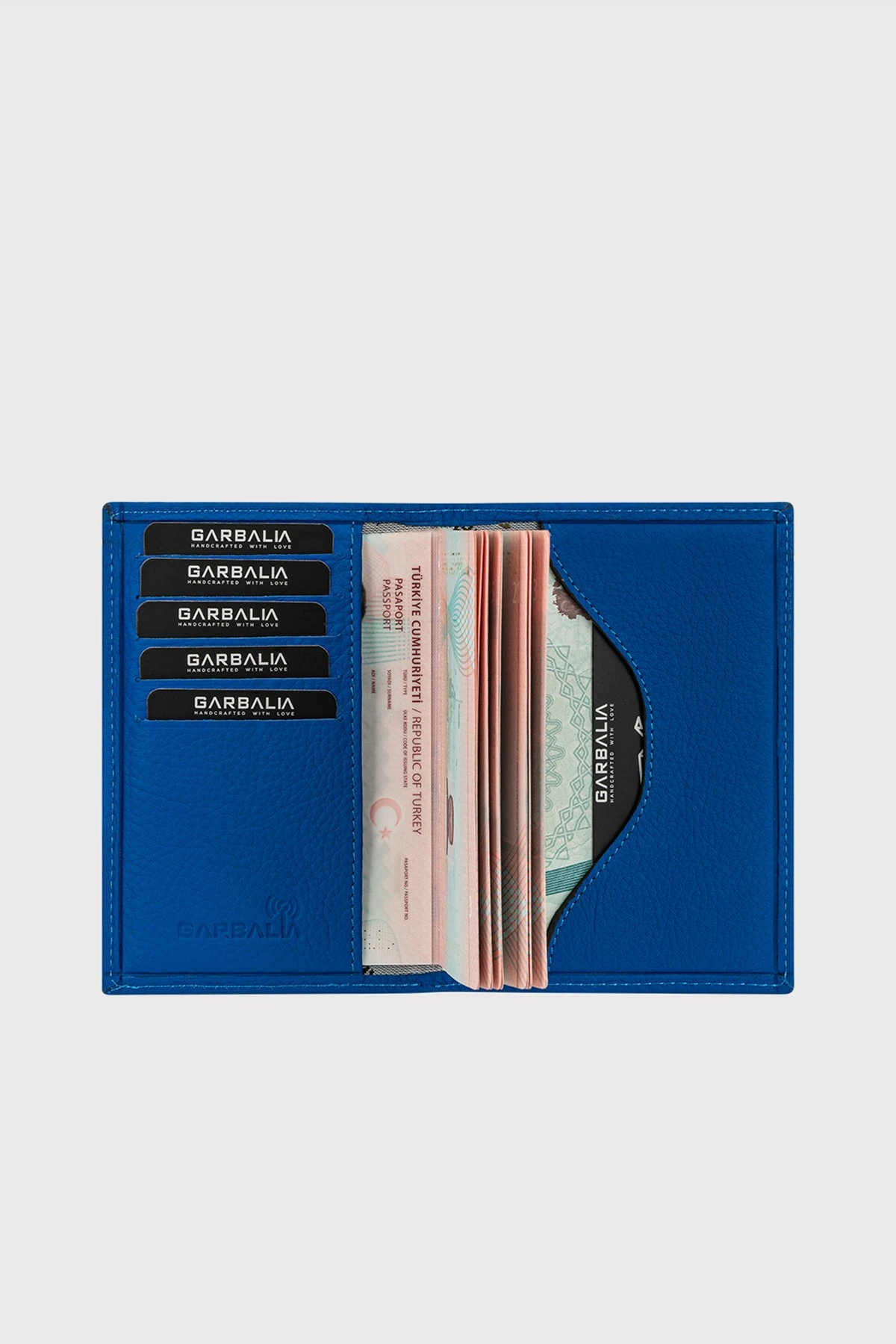 Portofol unisex, ngjyrë sax blue, Zoozie Bags