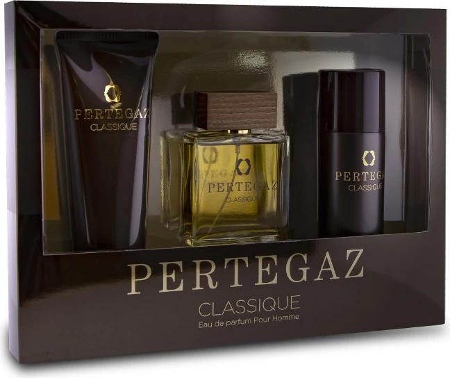 Set për meshkuj Saphir Pertegaz Classique 100ml + 230ml + 150ml