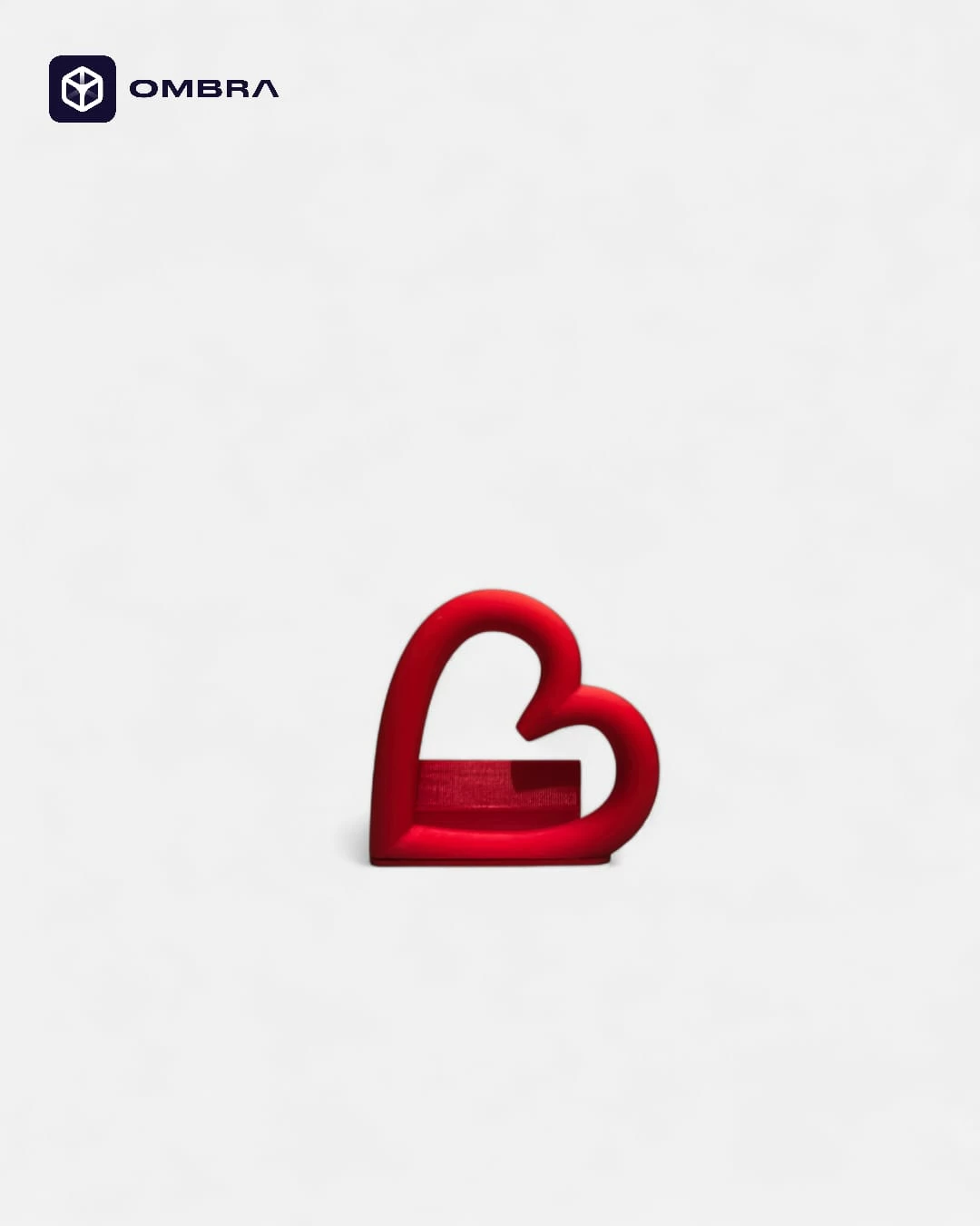 Heart Photo Stand for Polaroids – e kuqe