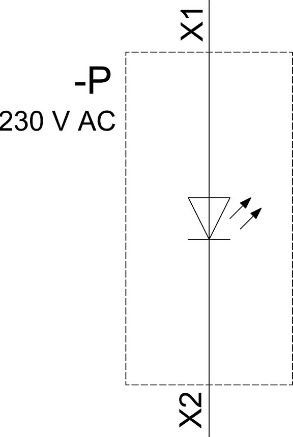 Modul LED Siemens 3SU1401-1BF20-3AA0, i kuq