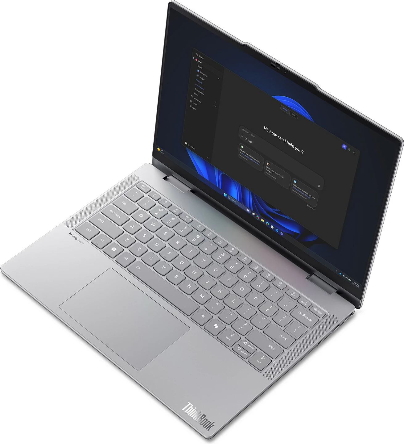 Laptop Lenovo ThinkBook 14 2-in-1 G6 IPL, Core Ultra 7, 32GB RAM, 512GB SSD, 14" 1920x1200, Windows 11 Pro, Luna Grey