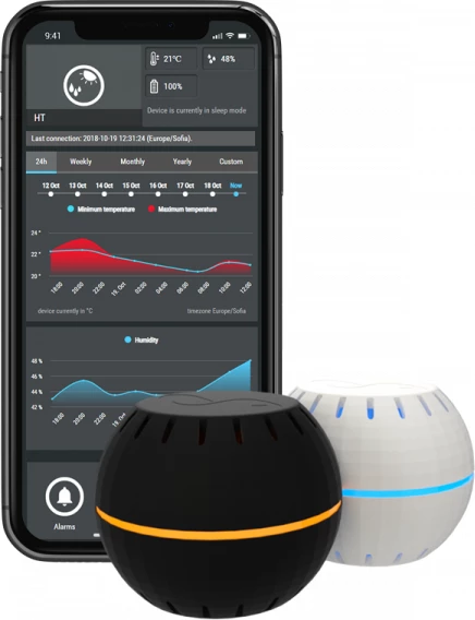 Detektor i lagështisë dhe temperaturës Shelly