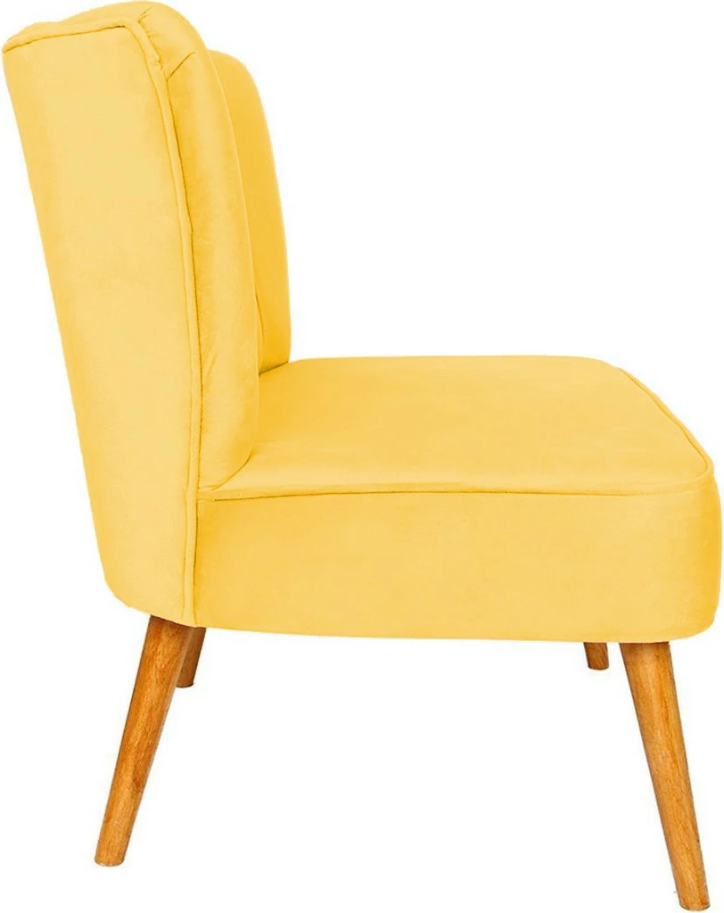 Karrige krahu Moon River, ngjyrë mustard, Atelier del Sofa