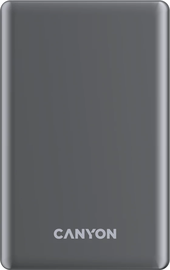 Power bank CANYON OnPower 505 5000 mAh PD 20W magnetik (MagSafe), Dark Grey