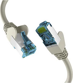 Kabllo rrjeti EFB Elektronik EC020200118, Cat7, 0.25 m, S/FTP, 10 Gbit/s, gri