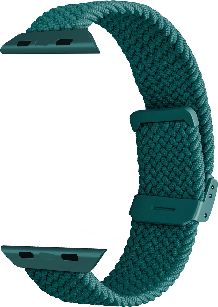 Rrip najloni për Apple Watch Puro Loop 38/40/41mm, e gjelbër e errët