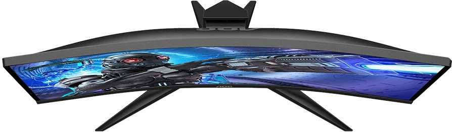 Monitor gaming i lakuar AOC C32G2ZE 31.5\", FHD, 240Hz, VA, 1ms, FreeSync, 2xHDMI/DP, Zi/Kuq
