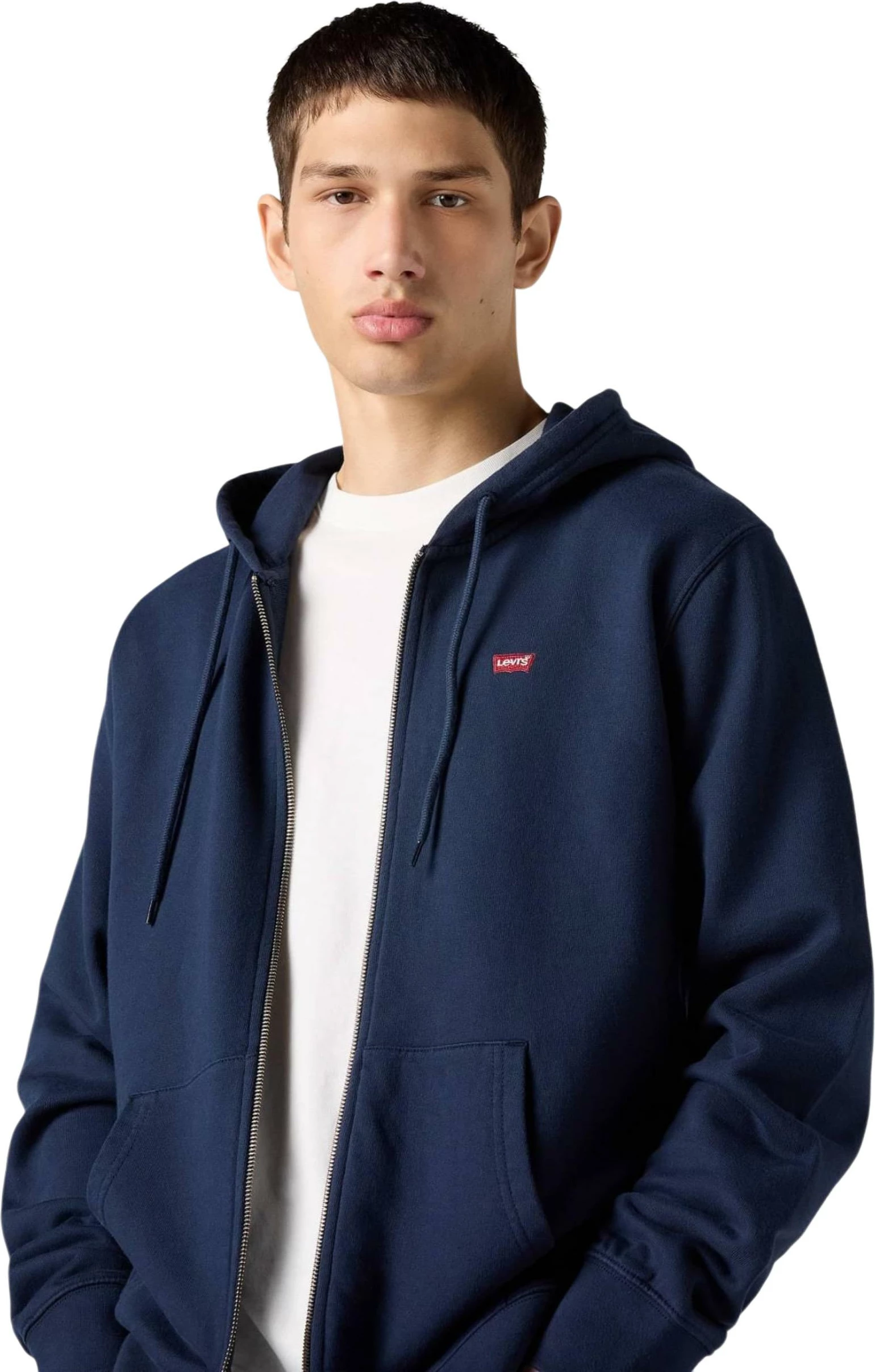 Duks me zinxhir për meshkuj Levi's THE ORIGINAL HM ZIP UP 34584-0011, blu [Madhësia: M]
