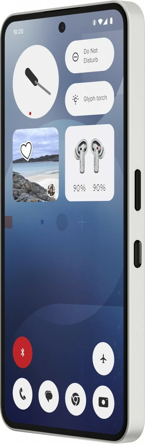 Celular Nothing Phone (3a) 8/128GB bardhë