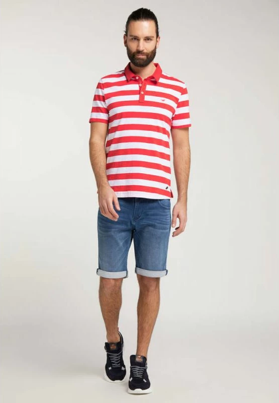 Maicë Polo Mustang Pablo për meshkuj, e kuqe