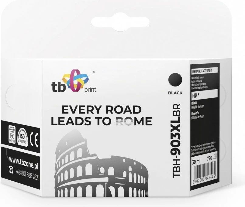 Toner TB Print TBH-903XLBR, për HP OfficeJet 6950/Pro 6970, i zi