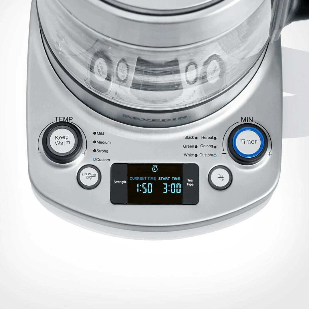 Ibrik elektrik Severin WK 3422, 1.7 L, 3000 W, Inoks