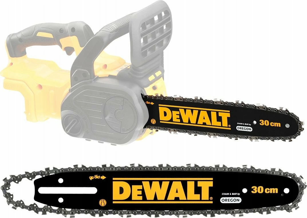 Shinë udhëzuese dhe zinxhir sharrë me bateri DeWalt DT20665 30cm (12"), 3/8", 1.1mm, blister