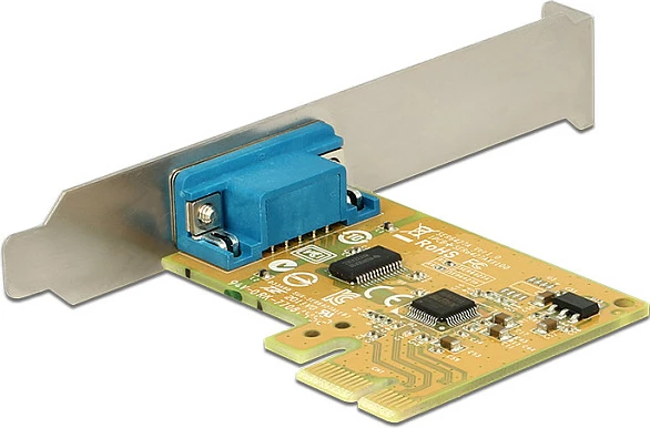 Kartë zgjerimi PCIe DeLOCK 89444, 1x RS-232 (DB9), PCIe 2.0, low profile