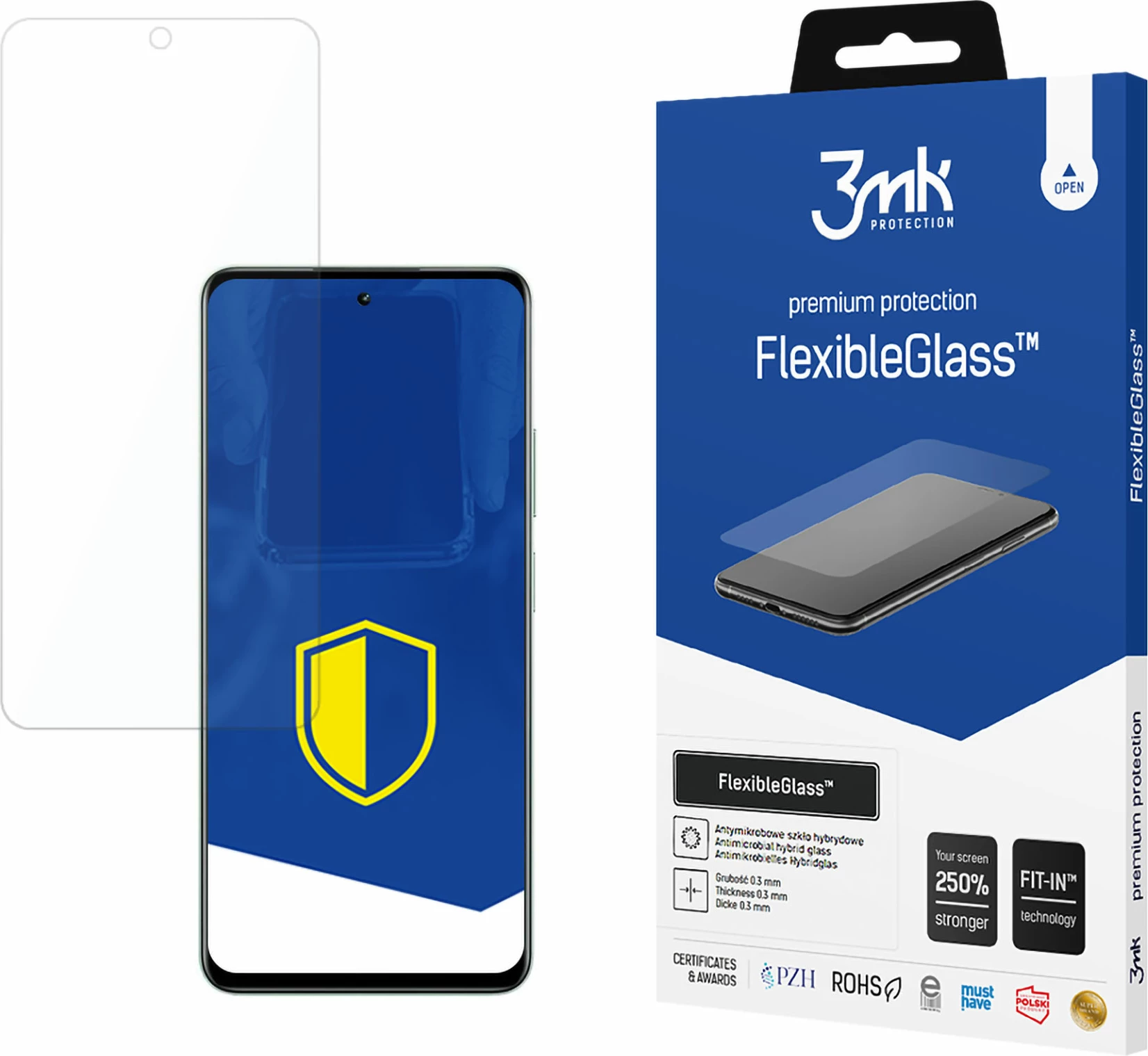 Mbrojtëse ekrani 3mk FlexibleGlass për Realme C67