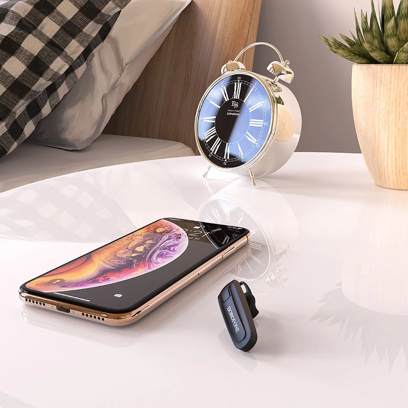 Kufje Bluetooth BOROFONE BC21, Bluetooth 4.2, bateri 70 mAh, e zezë