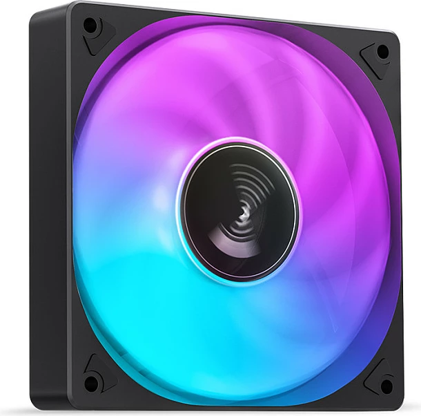 Ventilator për kasë Jonsbo SL-120C, RGB, 120mm, 3-Pin, i zi