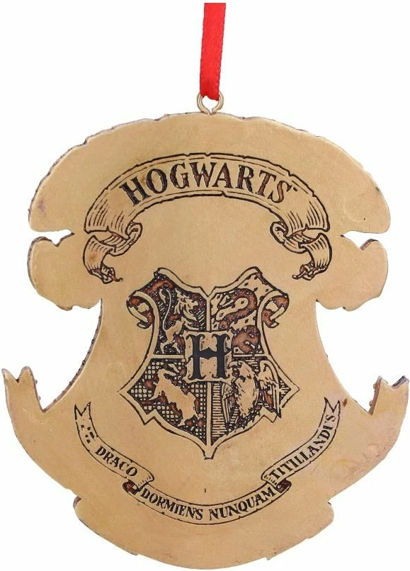 Ornament varës NEMESIS NOW Harry Potter Hogwarts Crest 8 cm, në kuti dhurate, shumëngjyrësh