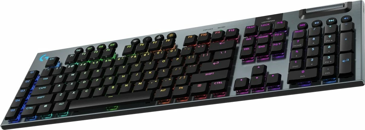 Tastierë gaming Logitech G915 X Lightspeed GL Linear (920-012698) 100% RGB, e zezë 4