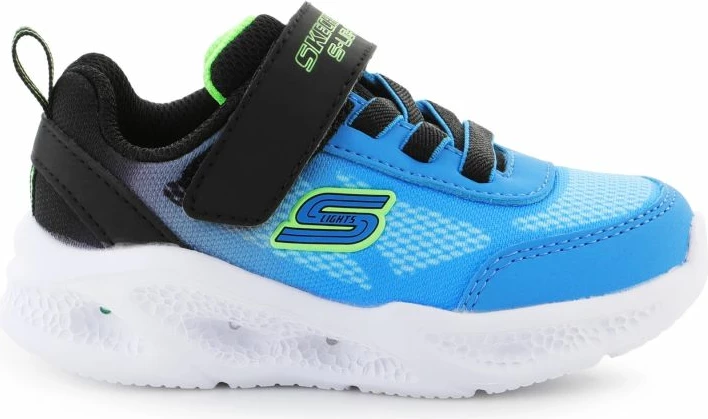 Atlete për fëmijë Skechers, të bardha të kaltërta