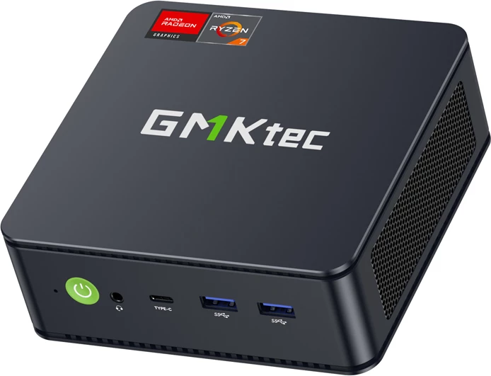 Mini kompjuter, GMKtec, M5 Ultra, AMD Ryzen 7 7730U, 32GB RAM Memorje, 1TB SSD, Windows 11 Pro