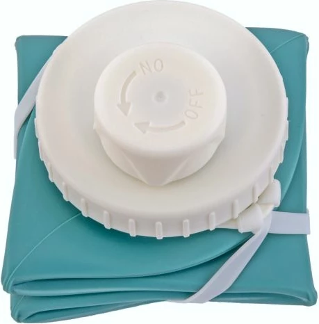 Shishe uji e palosshme Body Sculpture, kaltër