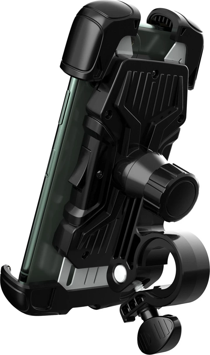 Mbajtës telefoni Wozinsky WBHBK6 për timon biçiklete, motoçiklete apo trotinete, i zi