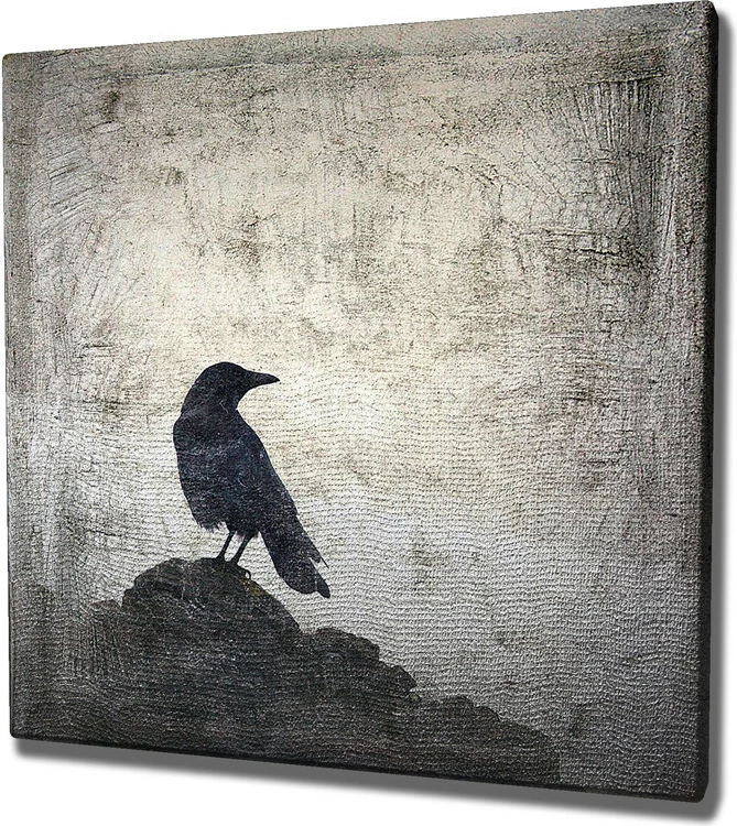 Pikturë dekorative në kanavacë Wallity, KC218, shumëngjyrëshe, 45x45cm