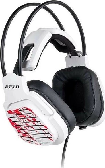 Kufje gaming A4Tech Bloody G565 Energy, virtual 7.1, USB, të bardha