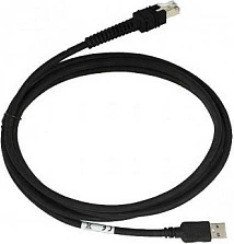 Kabllo të dhënash Zebra, USB-A, 4.6m, për LI36X8, e zezë