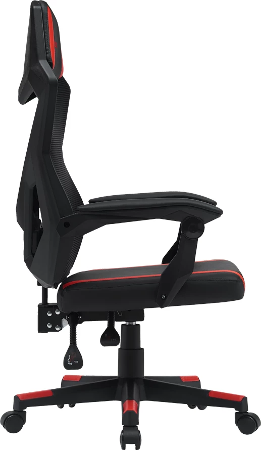 Karrige gaming CANYON Flow MCH01, rrjetë, kënd 90-135°, 120 kg, zi/kuqe