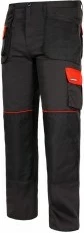 Pantallona pune LAHTI PRO L4050356 190g XL (56) graphite/portokalli