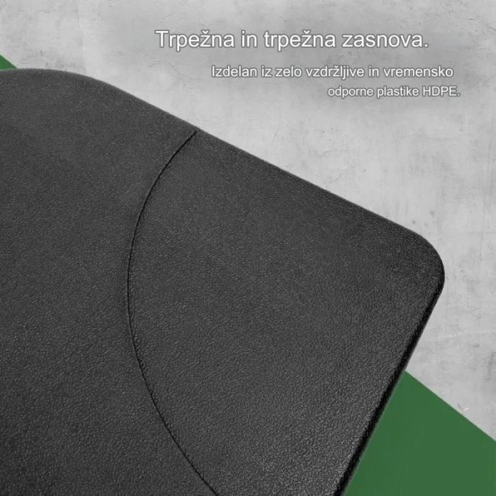 Peshë bazë për parasol VONHAUS 2500966, set 4 copë, e mbushshme me ujë/rërë, HDPE, e zezë