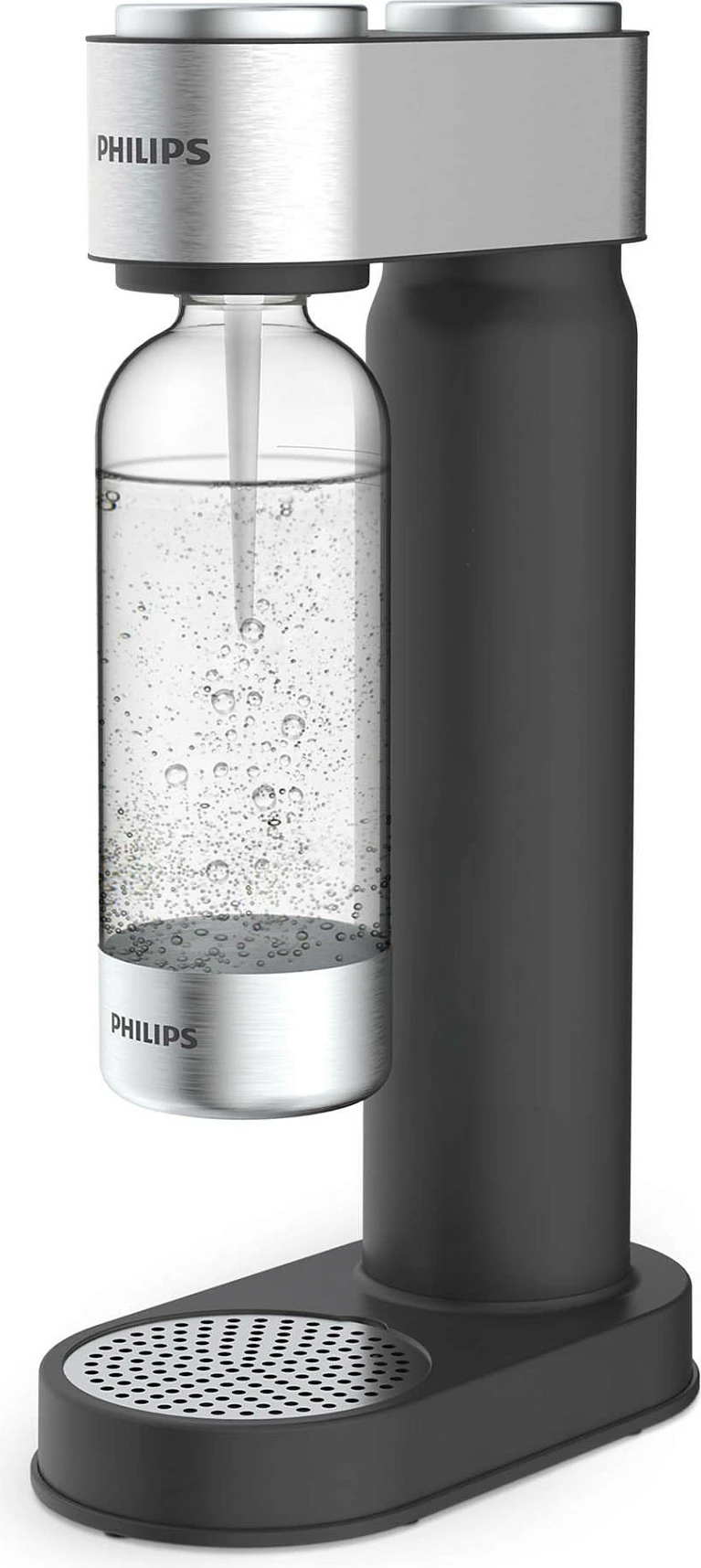 Aparat për ujë të gazuar Philips ADD4902BK/10, shishe 1 L, i zi